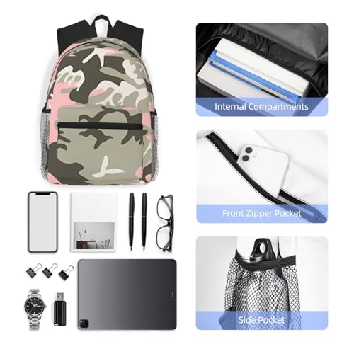 Mochila plegable ultraligera camuflaje militar 20l miniatura 5