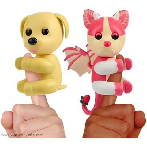 Fingerlings Adopt Me Dog + Bat Dragon 2-Pack Bundle Cover