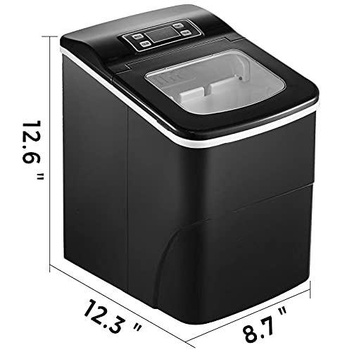 Máquina de hielo acero inoxidable 12kg 220V con pantalla LCD miniatura 3