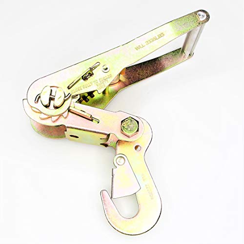 (Pack Of 2) 2-Inch Ratchet With Snap Hook For Any 2 Inch Tie Down Strap #TOP1