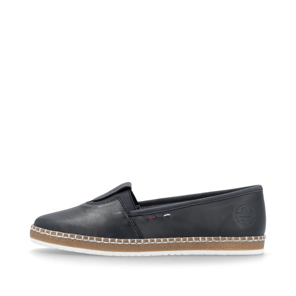 Rieker Femme Espadrilles M2261, Dame Chaussures Plates
