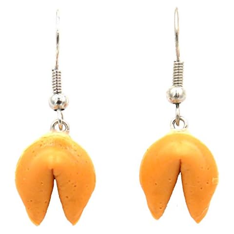 Polymer Clay Fortune Cookie Earrings Cover