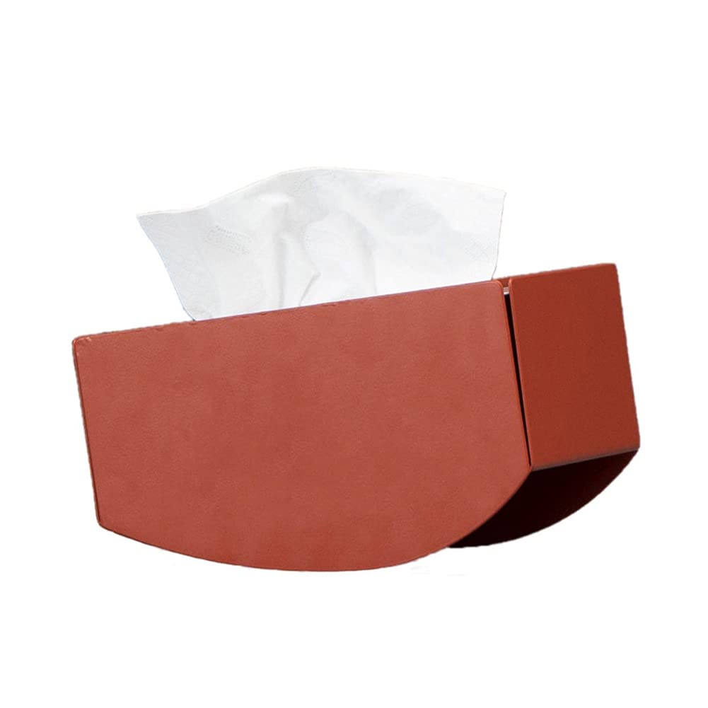 rectangular tissue box cover, Tissue Box Metal Solid Color Fabric Box Creative Design Household Fabric Storage Box