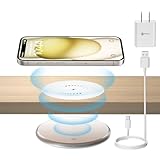 KPON Invisible Wireless Phone Charger, Long Distance Wireless Charger, Furniture Hidden Under Desk Wireless Charging Station for iPhone 15/15Pro max/14/14 Plus/14 Pro/14 Pro max/13/13 Pro/13 Pro max