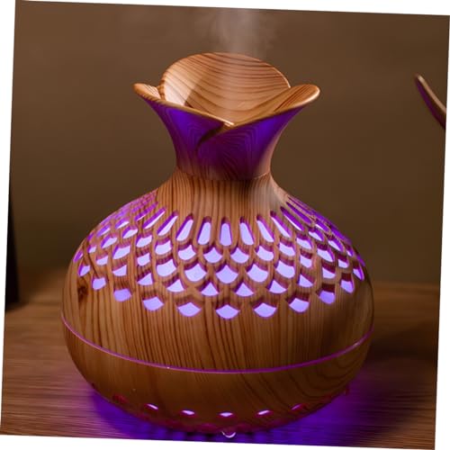 Humidificateur grain de bois de bureau diffuseur brume parfumée