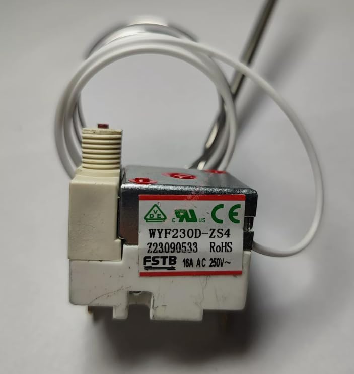 WYF230D-S4 AC 250V 16A SFTB Electric Oven Thermostat Temperature Limiter