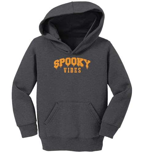 Tcombo Spooky Vibes - Halloween Toddler/Youth Fleece Hoodie2