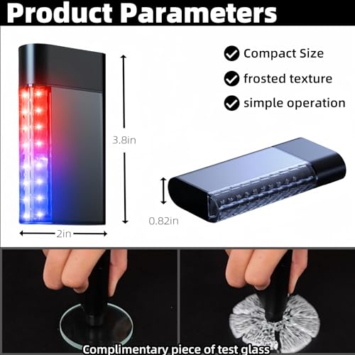 Mrichltm MULTI-FUNCTION EMERGENCY CAR FLASHLIGHT 5 In 1 Multi-Functional Magnetic Base Rechargeable Car Led Flashlight thumb #1