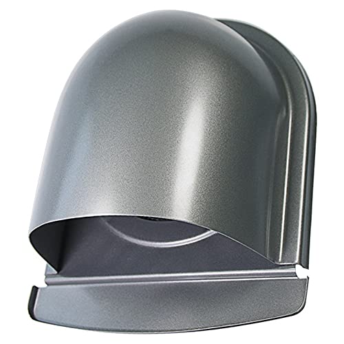 Hopbucan 4Inch 100mm Waterproof Stainless Steel Vent Vent Hood Anti- Exhaust Extractor for Wall Air Outlet Cover,B