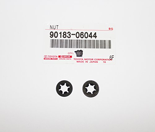 Lexus Genuine Factory 2 EMBLEM NUTS 90183-06044