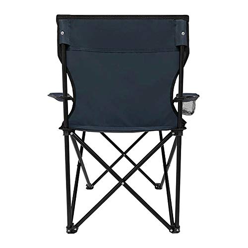 Vinteen Folding Chair Lumbar Back Support Light Weight Portable Deluxe