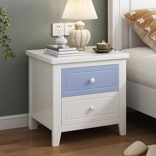Table de chevet compacte à pieds hauts pour un nettoyage facile du sol de la chambre