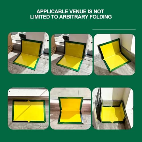 Image of Green /Yellow Sticky Insect Trap (Green /Yellow, 6.5 x 8 Inch, Big Size) - (Pack of 1)