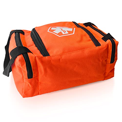 ASA TECHMED First Aid Responder EMS Emergency Medical Trauma Bag EMT, Fire Fighter, Police Officer, Paramedics, Nurse, Orange - Image 5