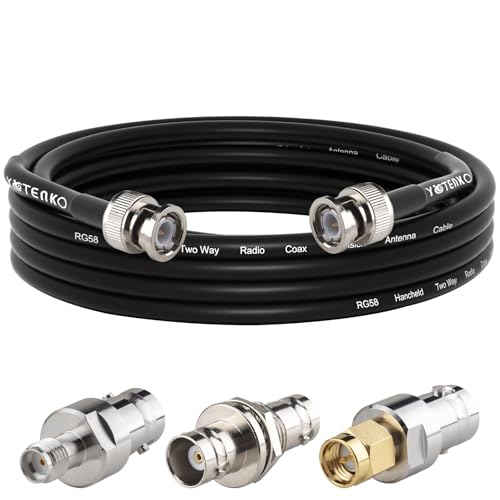 Câble coaxial BNC mâle pour connecter vos oscilloscopes et antennes radio