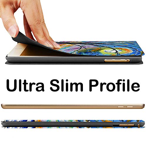 Image of DuraSafe Cases for iPad Pro 11 inch 2nd Gen Folio Printed Case A2228 MY232HN /A A2068 A2230 MXDC2HN /A MXDE2HN /A MXDD2HN /A MXDF2HN /A A2231 MY332HN /A MY342HN /A MXEW2HN /A MXEY2HN /A - Color Emblem