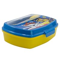 Stor Brotdose Rechteckig Mit Mickey Mouse – Inkl. Besteck, BPA-frei