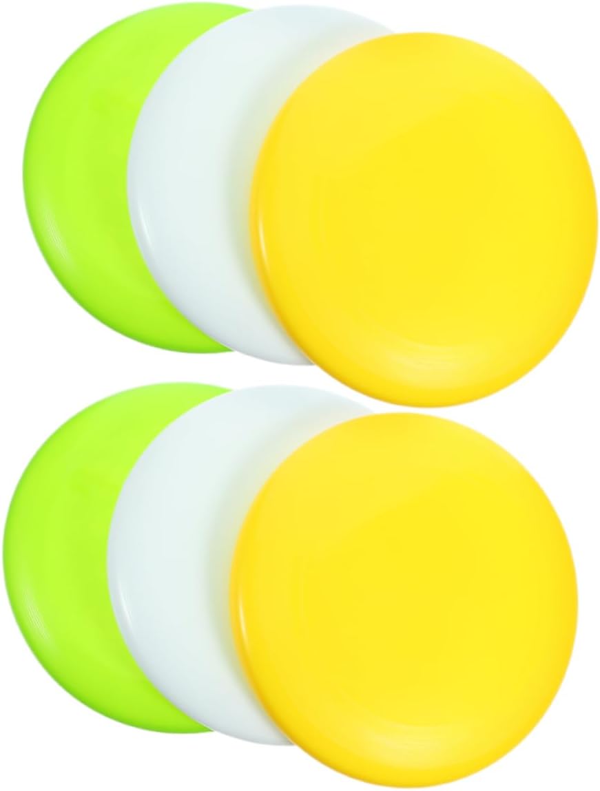 6Pcs Disc Golf Equipment Includes Putter Midrange Driver Discs for Beginners Casual Players Lightweight Durable Design