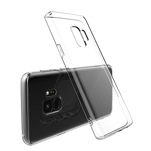 Image of Solimo Basic Case for Samsung Galaxy S9 (Silicone Transparent)