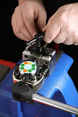 image for ARES 18012 - Professional Brake Line Flaring Tool - Use on Steel, Stai