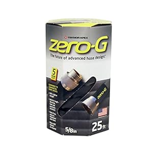 zero-G Lightweight, Kink-Resistant, Heavy Duty Garden Hoses (5/8″ x 25′)
