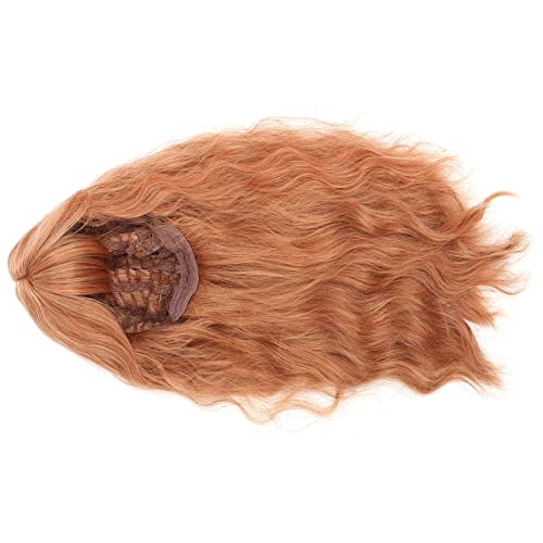 Perruque cosplay dorée longue bouclée : la solution pour changer de coiffure sans effort - 2