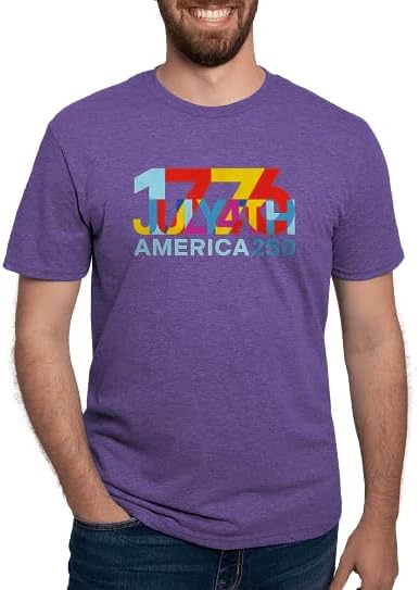 CafePress America250: Independence Men's Deluxe T Shirt Men's Deluxe Tri-Blend Shirt