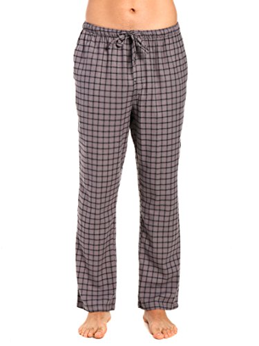 Noble Mount Twin Boat Mens Pajama Pants - 100% Cotton Flannel Mens Lounge Pants
