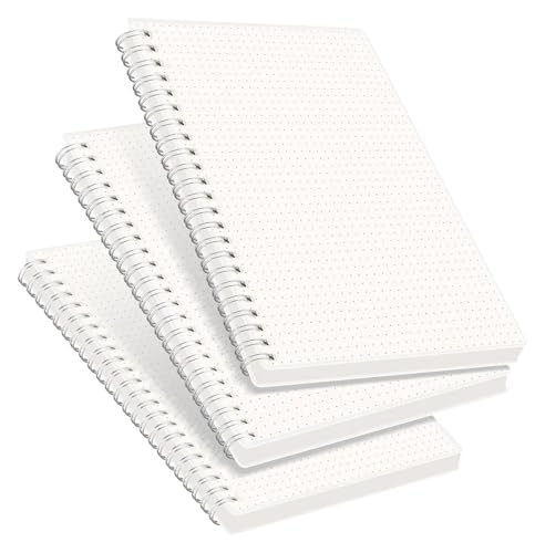 Carnets de notes A5 à spirale lot de 3 pour la planification