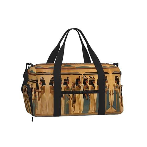Bolsa de equipaje deportiva de mujer: diseño exclusivo inspirado en el antiguo Egipto