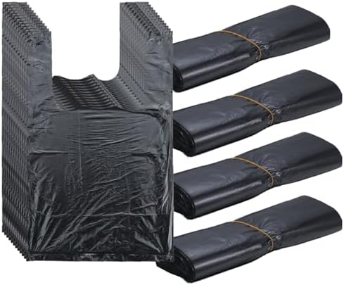 Personal Disposal Bags, Sanitary Napkin Trash Bags Feminine Mini Black Waste Bags 400 Pack image 5
