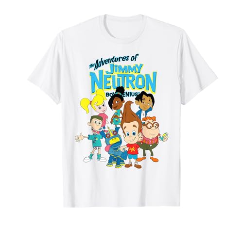 Nickelodeon The Adventures Of Jimmy Neutron Characters T-Shirt