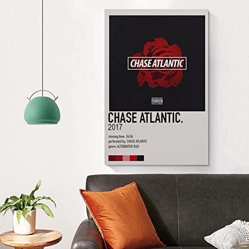 Poster Chase Atlantic 2017 sur toile impression 60x90cm sans cadre mural