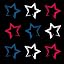 Black Colorful Star