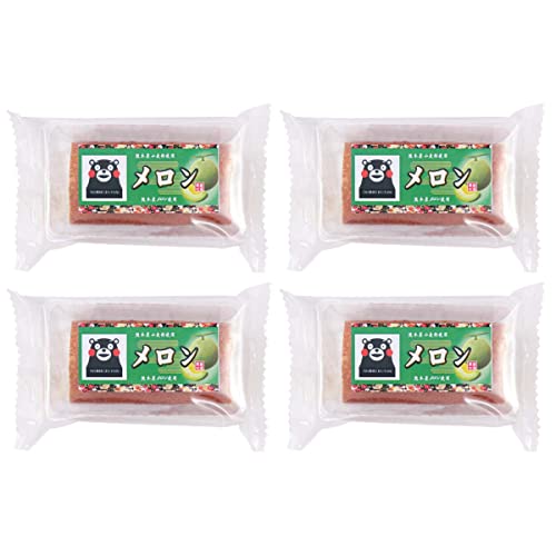 和菓子 熊本あん巻一口 メロン 1本×4袋