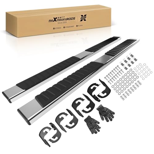 Estribos laterales acero inoxidable Ford F-150 Super Crew 2004-2014