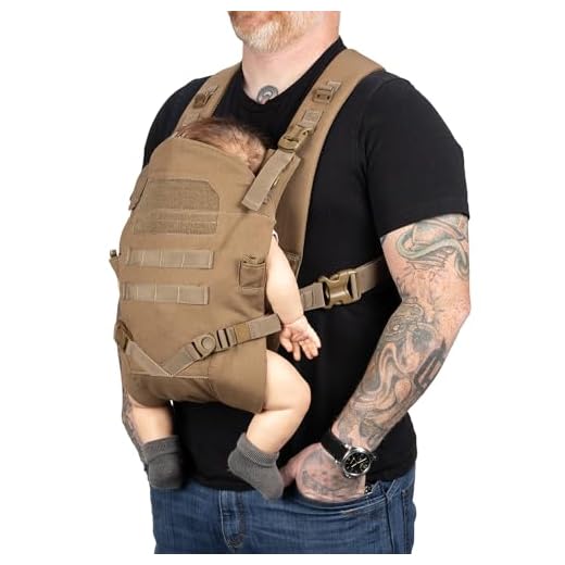 How much luggage allowed for new born Tactical Baby Gear Carrier for Dads
