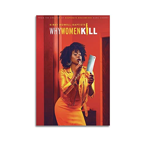 yydds Why Women Kill Dark Comedy TV-Serie Leinwand-Poster, Wandkunstdruck, ästhetische Raumdekoration, Poster, Zuhause, Büro, Dekoration, 40 x 60 cm, ohne Rahmen für 16,97 EUR bei amazon.de Bild: yydds Why Women Kill Dark Comedy TV-Serie Leinwand-Poster, Wandkunstdruck, ästhetische Raumdekoration, Poster, Zuhause, Büro, Dekoration, 40 x 60 cm, ohne Rahmen für 16,97 EUR bei amazon.de
