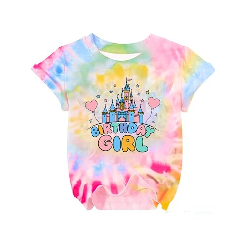 Birthday Girl Shirt Magical Girl Shirt Girls Birthday Graphic Tee Kids Bday Party Tshirt Girls Outfit Tops