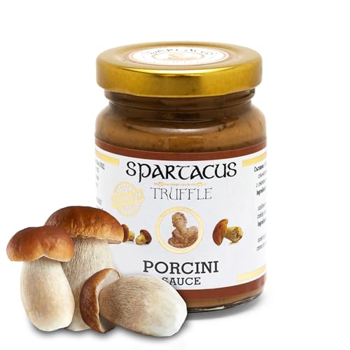 Spartacus Pasta de Hongos Porcini - Aroma intenso y sabor exquisito, ideal para pastas, carnes y pizzas - Regálate la excelencia culinaria