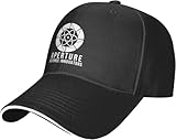 Aperture Science Innovators Hat Baseball Cap Duck Tongue Cap Adult Sandwich Hat Skull Cap Black
