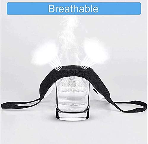 Simpli-Magic Reusable Face Mask, One Size (Pack of 20), Black/White, 20 Pack