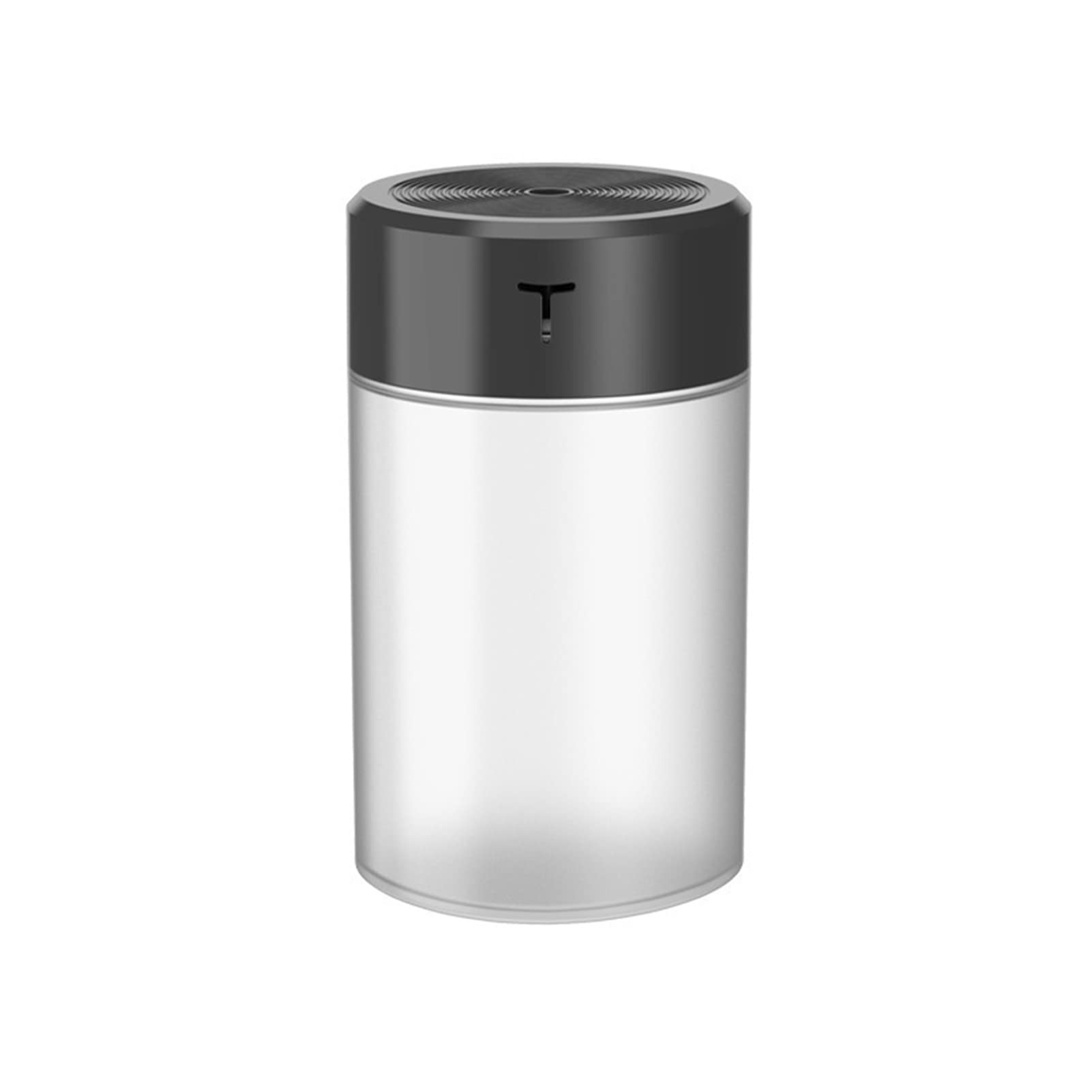 ZJchao Mini Car Humidifier Fine Mist Quiet Running with 220ml Large Capacity for Home Office Bedroom Dabai-black USB