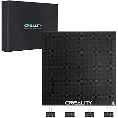 Creality Ender 3 Glass Bed 3D Printer Platforms Upgraded Tempered Plate Build Surface for Ender 3 V2,Ender 3 Pro,Ender 5,CR-20 Pro,Ender 3 Neo,Ender 3 V2 Neo-235x235mm Cover