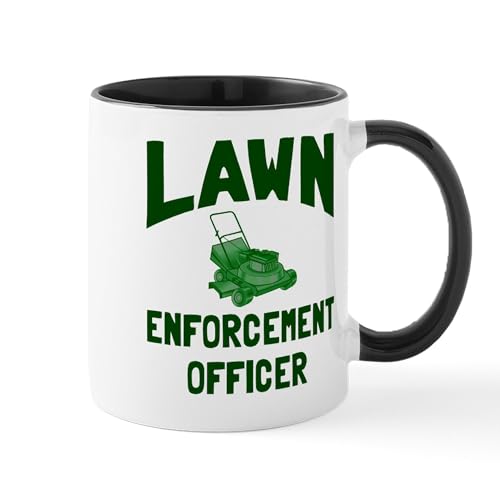 CafePress Lawn Enforcement Officer Mug 11 oz (325 ml) Ceramic Coffee Mug