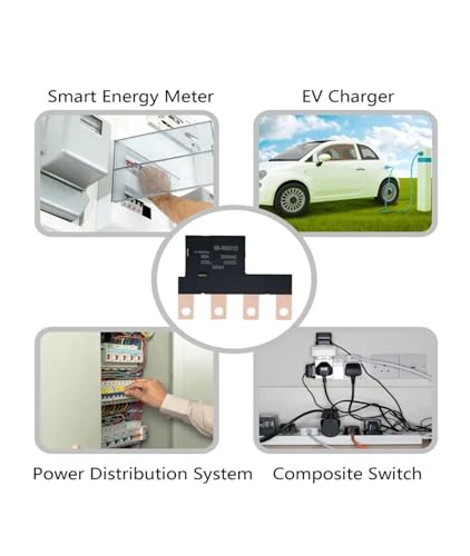 Relais de verrouillage magnétique 60A avec commande moteur 12V efficace - 4