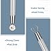4Pcs Piercing Ball Grabber Tool Stainless Steel Piercing Removal Tool Sprinkle Pen Jewelry Tweezers with Shovel Head Practical Diamond Claw for Picking Up Tiny Objects Components