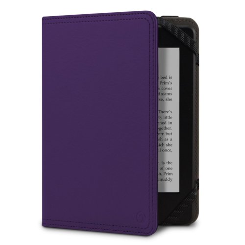 MarBlue Atlas (new) for Kindle Case, Purple (Fits Kindle Paperwhite, Kindle and Kindle Touch)