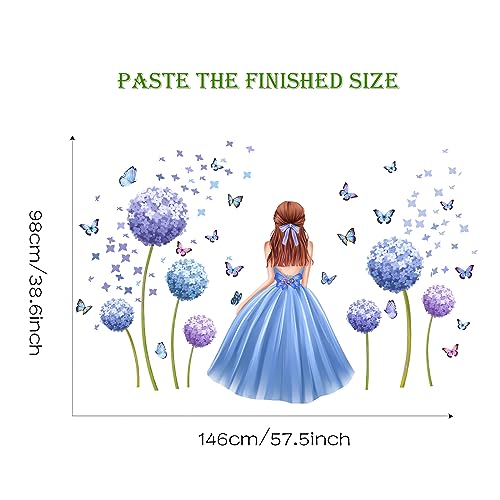 Vinilo decorativo sacinora azul claro para pared miniatura 6