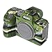 Easy Hood Camera Case for Sony Alpha 7S III a7S III ILCE-7SM3 A7SM3 A7S III A7SIII, Texture Surface, Anti-Scratch Soft Silicone Rubber Protective Camera Cover Detachable Protector Shell (Camo)